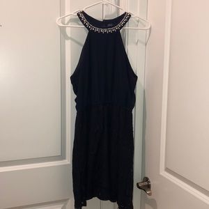 Navy blue dress